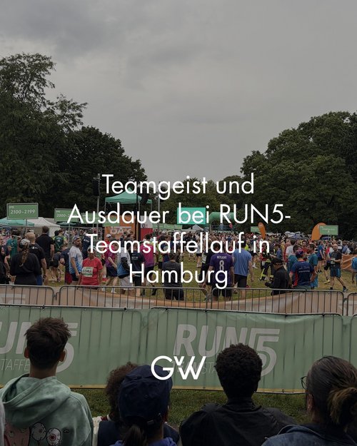 Beim diesjährigen RUN5-Teamstaffellauf im Hamburger Stadtpark war GvW mit zwei Staffeln und insgesamt 10 Läuferinnen und... Beim diesjährigen RUN5-Teamstaffellauf im Hamburger Stadtpark war GvW mit zwei Staffeln und insgesamt 10 Läuferinnen und...