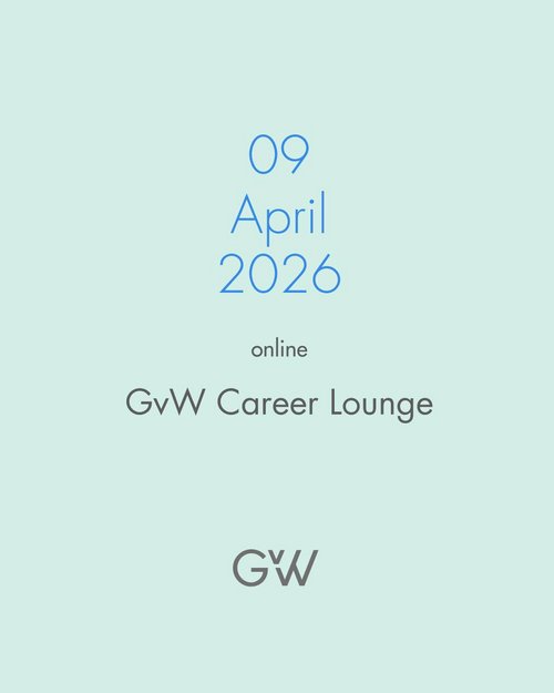 Entdecke deine Karrierechancen bei GvW – in der GvW Career Lounge 🙌
Du möchtest mehr über die Karrieremöglichkeiten bei... Entdecke deine Karrierechancen bei GvW – in der GvW Career Lounge 🙌
Du möchtest mehr über die Karrieremöglichkeiten bei...